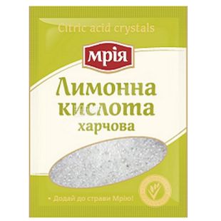 Мрія, 25 г, Лимонна кислота