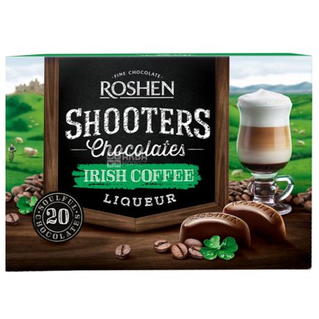 Roshen Shooters, 150 г, Конфеты, Ирландский кофе