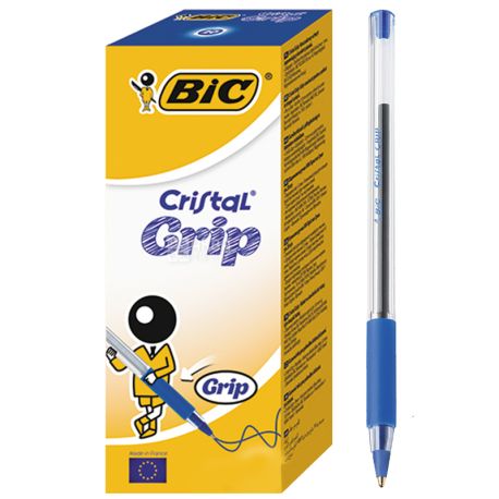 Bic, 20 шт., Набір синіх ручок, Cristal Grup