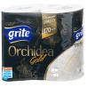 Grite Orchidea Gold, 4 рул., Туалетний папір Грите Орхідея Голд, 3-х шаровий