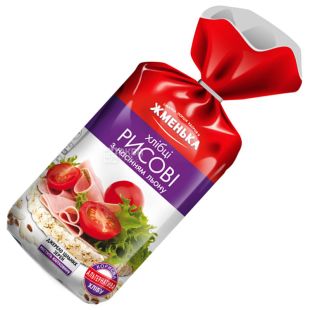 Жменька, 100 г, Хлебцы рисовые, С семенами льна