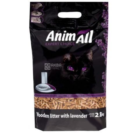AnimAll, 2.8 kg, Wood filler, With lavender