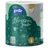 Grite Blossom Jumbo, 1 рул., Бумажные полотенца Грите Джамбо, 2-х слойные, 325 отрывов, 23х18 см