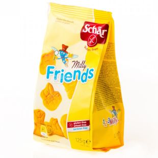  Dr.Schar, Мilly friends, 125 г, Печенье безглютеновое, фигурное