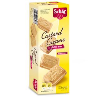  Dr.Schar, 125 г, Печенье диетическое, С заварным кремом