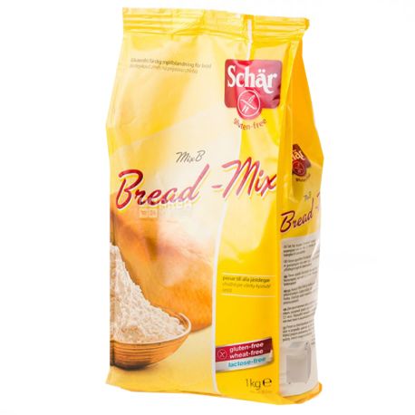 Dr.Schar, 1 kg, Mix for baking bread, Mix B - Bread-Mix