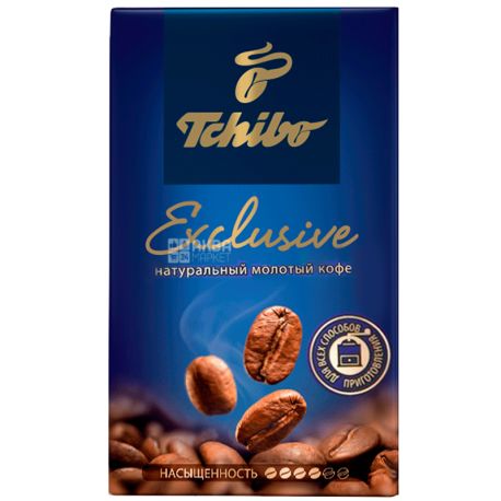 Tchibo Exclusive, 250 г, Кофе Чибо Эксклюзив, средней обжарки, молотый