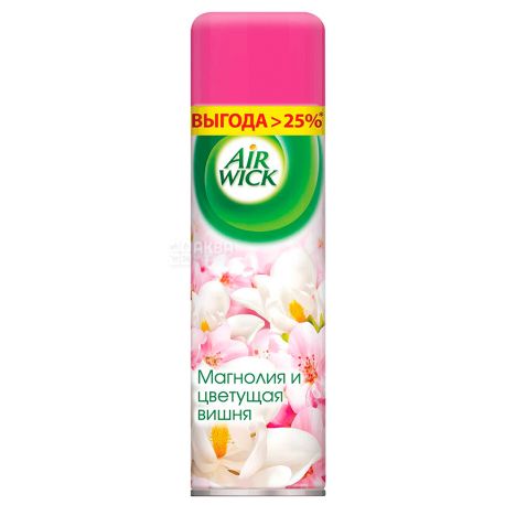Air Wick, 500 ml, Air freshener, Magnolia and cherry blossom, Aerosol