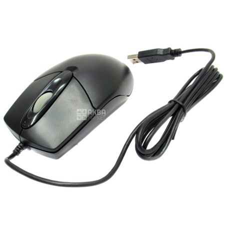 Tech, A4, Мышь компьютерная, OP-720 USB, Black