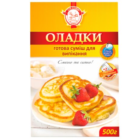 Сто пудов, 500 г, Суміш для випічки оладок