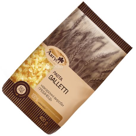 Август Galletti, 400 г, Макарони Гребінці, Коротка паста