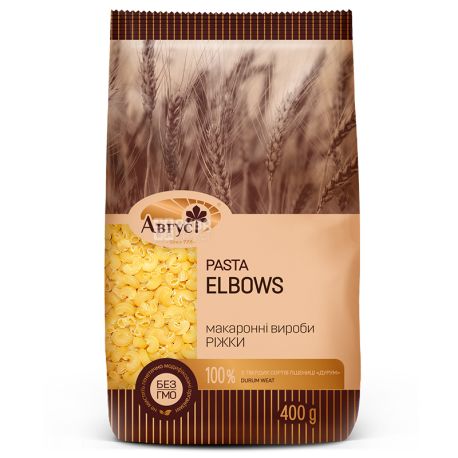 August, 400 g, pasta, Horns