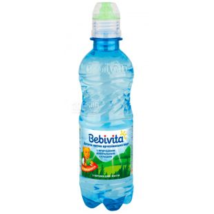 Bebivita, Спорт, 0,33 л, Бебивита, Вода детская негазированная, с первых дней жизни, ПЭТ