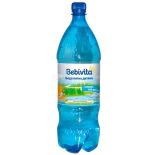 Bebivita, 1,5 л, Бебивита, Вода детская негазированная, с первых дней жизни, ПЭТ