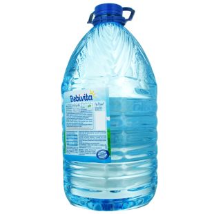 Bebivita, 5 л, Бебивита, Вода детская негазированная, с первых дней жизни, ПЭТ