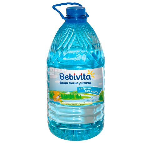 Bebivita, 5 л, Бебивита, Вода детская негазированная, с первых дней жизни, ПЭТ