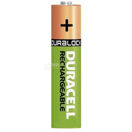 Duracell, AAA, 2 шт., Аккумуляторы 850mAh TURBO, HR03