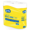 Grite Eco Mini, 4 рул., Туалетний папір Грите Еко Міні, 2-х шаровий, білий з сірим відтінком