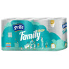 Grite Family Decor, 8 рул., Туалетний папір Грите Фемілі Декор, 3-х шаровий