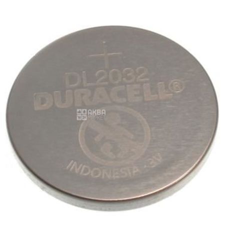 Duracell, 1 pc., Batteries, Tablet Type, 2032