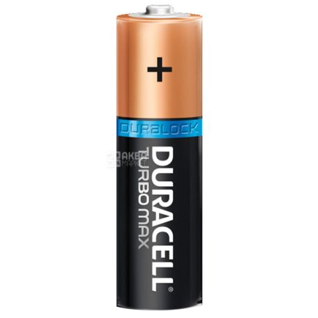 Duracell, AA, 3 + 1 pcs., Batteries, Turbo MAX
