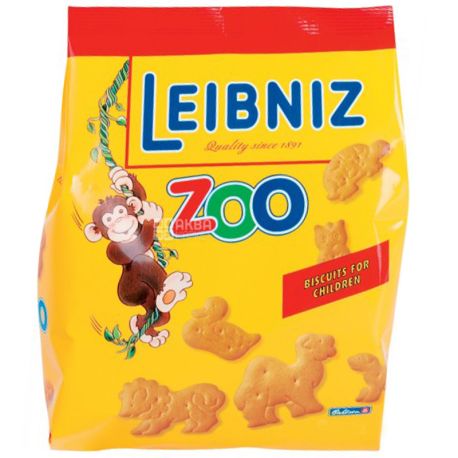 Leibniz, 100 г, Печиво галетне, Зоопарк