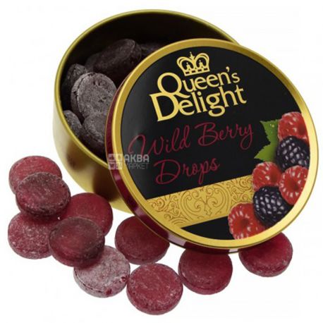 Queen's Delight, 150 г, Льодяники, Зі смаком лісових ягід