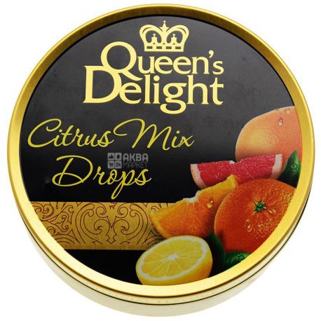Queen's Delight, 150 g, Lollipops, Citrus Mix