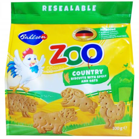 Leibniz, 100 г, Печиво, Зоопарк домашні тварини