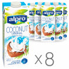 Alpro, Coconut Original, Упаковка 8 шт. по 1 л, Алпро, Кокосове молоко, вітамінізоване