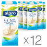 Alpro, Soya Original, Упаковка 12 шт. по 1 л, Алпро, Соєве молоко, оригінальне, вітамінізоване