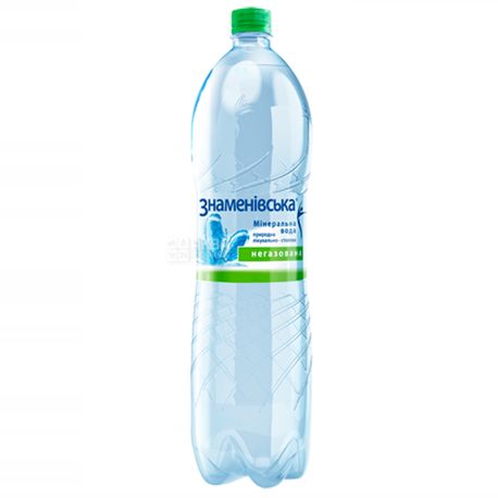 Znamenovskaya, 1,5 l, Non-carbonated water, PET, PAT
