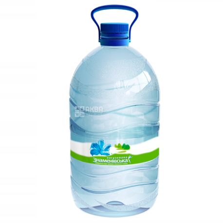 Знаменівська, 5 л, Вода мінеральна негазована, ПЕТ