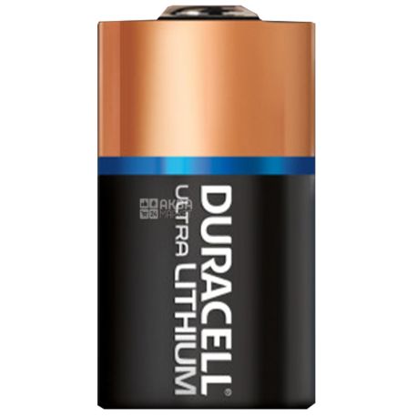 Duracell 123 Ultra Lithium, 2 шт., Литиевые батарейки