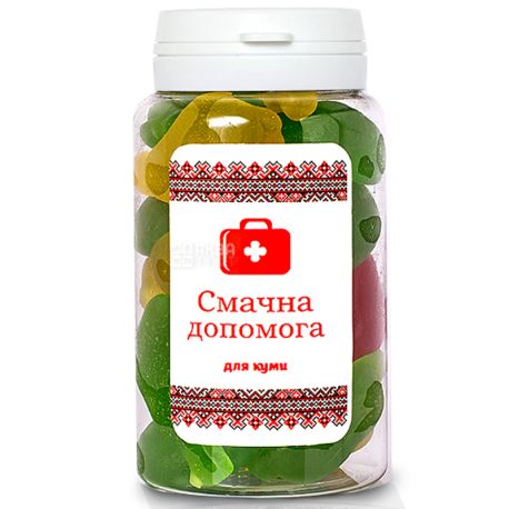 Вкусная помощь, 150 мл, Конфеты жевательные, Для кумы
