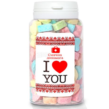 Tasty help, 150 ml, Chewy sweets, I love you