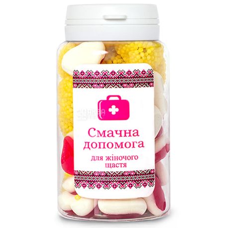 Смачна допомога, 150 мл, Цукерки жувальні, Для жіночого щастя