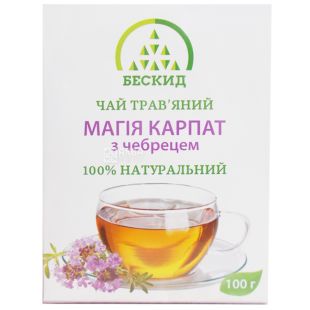  Бескид, Магія Карпат, 100 г, Чай трав'яний, з чебрецем