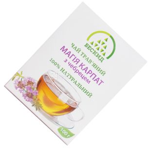  Бескид, Магія Карпат, 100 г, Чай трав'яний, з чебрецем