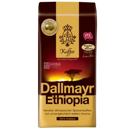 Dallmayr Ethiopia, 500 г, Кофе молотый Далмайер Эфиопия