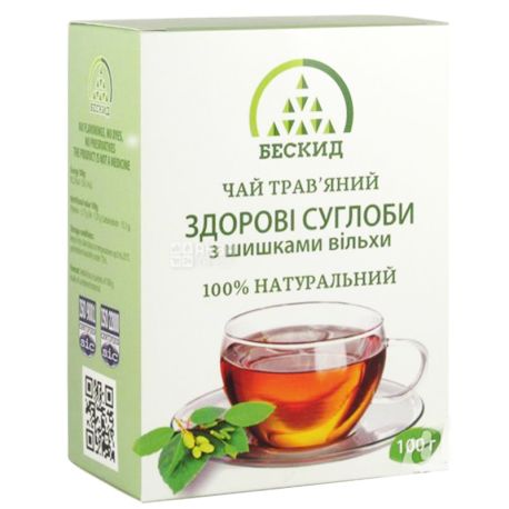 Beskid, 100 g, Herbal tea, Healthy joints, With alder cones
