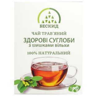 Бескид, Здоровые суставы, 100 г, Чай травяной, с шишками ольхи 