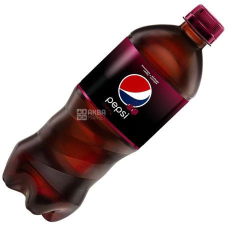 Pepsi-Cola, Wild Cherry, 0,5 л, Пепсі-Кола, Вайлд Черрі, Дика Вишня, Вода солодка, ПЕТ