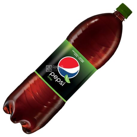 Pepsi-Cola, Lime, 2 л, Пепси-Кола, Лайм, Вода сладкая, ПЭТ