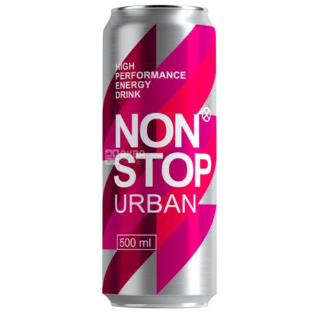 Non Stop, 0.5 L, Energy Drink, Urban, Iron Can