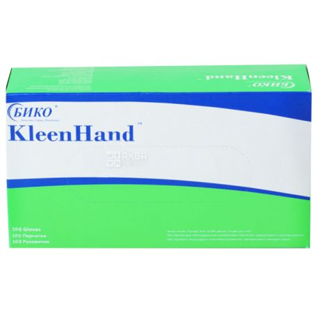 KleenHand, 100 шт., Перчатки нитриловые, нестерильные, без пудры, размер S