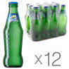 Sprite, Упаковка 12 шт. по 0,25 л, Спрайт, Вода солодка, зі смаком лайма і лимона, скло