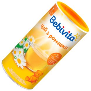 Bebivita, Ромашка, 200 г, Чай детский с ромашки, тубус