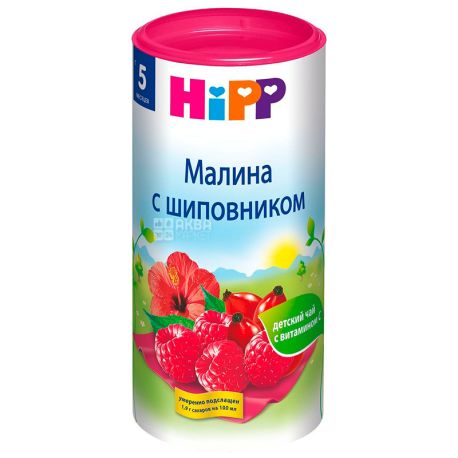 HiPP, 200 g, Tea, Baby raspberry and rosehip, Tube