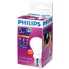 Philips, LED Bulb, Лампа світлодіодна, цоколь E27, 5W, 3000К, 230V, тепле біле світіння, 470 Lm